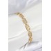 Pirinç Zirkon Taşlı Messika Model Gold Renk VIP Seri Kadın Bileklik - TJ-BB7517