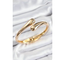 Pirinç Sarmal Model Gold Renk Kadın Kelepçe - TJ-BB7567