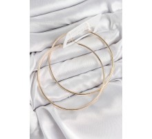 Pirinç Halka Model Gold Renk Kadın Küpe - TJ-BKP11037