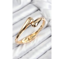 Pirinç Sarmal Model Gold Renk Kadın Kelepçe - TJ-BB7712