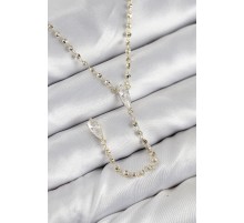 Pirinç Zirkon Taşlı Gold Renk Kadın Y Kolye - TJ-BKO10497