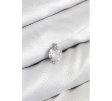 Misineli Zirkon Taşlı Model Gümüş Renk Hayalet Kolye - TJ-BKO10505