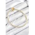 Pirinç Charm Topcuk Model Gold Renk Kadın Bileklik - TJ-BB7807