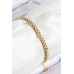 316L Çelik Örgü Zincir Model Gold Renk Kadın Bileklik - TJ-BB7839