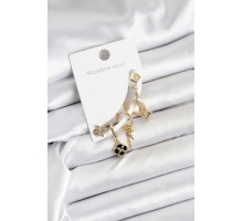 Pirinç Gold Renk Kadın Set Küpe - TJ-BKP11217