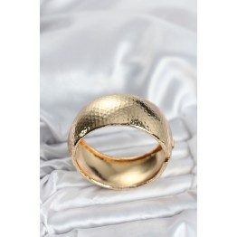 Pirinç Gold Renk Bombeli Vintage Kadın Bileklik TJ-BB8067