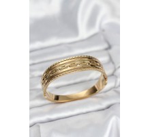 316L Çelik Gold Renk Vintage Model Kadın Kelepçe Bileklik - TJ-BB8071