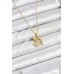 316L Çelik Zincir Gold Renk Erkek Kız Model Kadın Kolye - TJ-BKO10617