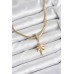316L Çelik Zincir Gold Renk Kutup Yıldızı Model Kadın Kolye - TJ-BKO10627