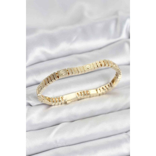 Gold Renk Vip Seri Bileklik - TJ-BB8078