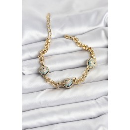 Xuping VIP Nazarlı Gold Renk Bileklik TJ-BB8079