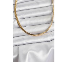 316L Çelik Gold Renk Zincir Kadın Kolye - TJ-BKO10631
