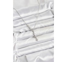 316L Çelik Zincir Gümüş Renk Kutup Yıldızı Model Kadın Kolye - TJ-BKO10665