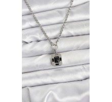 316L Çelik Zincir Gümüş Renk Vintage Model Kadın Kolye - TJ-BKO10686