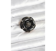 Siyah Gül Model Broş - TJ-BR457