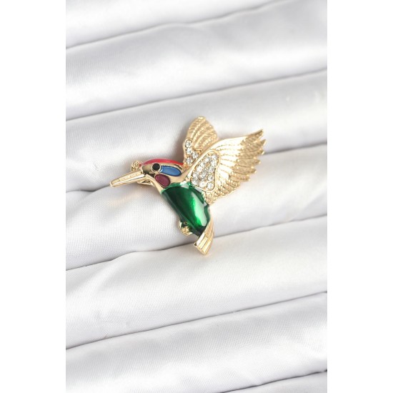 Sinek Kuşu Model Broş - TJ-BR459