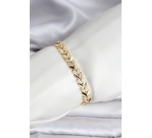 14K Gold Renk Kaplama Başak Model CM Kadın Bileklik - TJ-BB8127