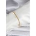 14K Gold Renk Kaplama Kalpli Model CM Kadın Bileklik - TJ-BB8131