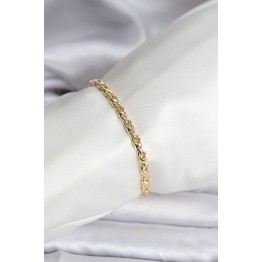 14K Gold Renk Kaplama Zincir Model Kadın CM Bileklik TJ-BB8132