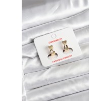 14K Gold Renk Kaplama CM Kadın Küpe - TJ-BKP11400