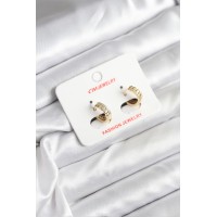 14K Gold Renk Kaplama CM Kadın Küpe TJ-BKP11407