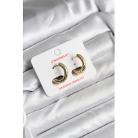 14K Gold Renk Kaplama CM Kadın Küpe TJ-BKP11411