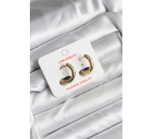 14K Gold Renk Kaplama CM Kadın Küpe - TJ-BKP11411