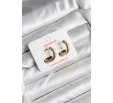 14K Gold Renk Kaplama CM Kadın Küpe - TJ-BKP11411