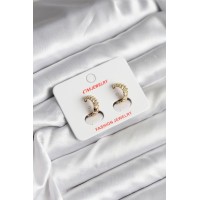 14K Gold Renk Kaplama CM Kadın Küpe TJ-BKP11412