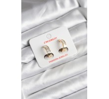 14K Gold Renk Kaplama CM Kadın Küpe - TJ-BKP11421