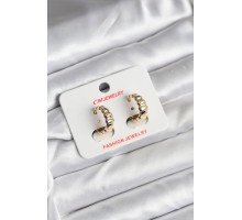 14K Gold Renk Kaplama CM Kadın Küpe - TJ-BKP11422