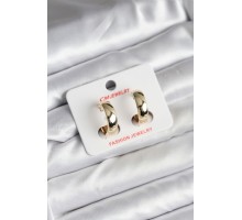 14K Gold Renk Kaplama Halka CM Kadın Küpe - TJ-BKP11430