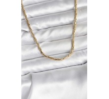 14K Gold Renk Kaplama Model CM Kadın Kolye - TJ-BKO10730