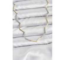 VIP Seri Zikzak Model Kadın Kolye - TJ-BKO10760