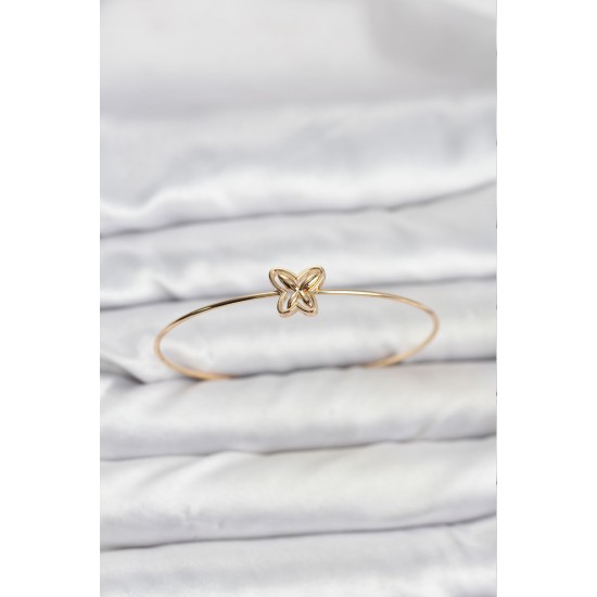 Kelebek Model Gold Renk Bileklik - TJ-BB8140