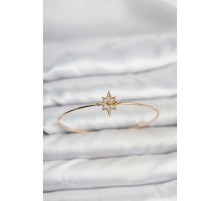 Kutup Yıldızı Model Gold Renk Bileklik - TJ-BB8144