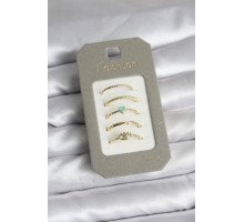 Pirinç Gold Renk 5'li Yüzük Seti - TJ-BYK3923