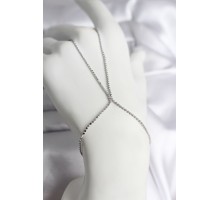 316L Çelik Gümüş Renk Ezme Zincir Model Kadın Şahmeran - TJ-SN731