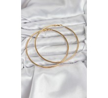 316L Çelik Gold Renk 75 mm Halka Küpe - TJ-BKP11510