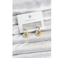 Pirinç Gold Renk Kadın Göçmen Küpe - TJ-BKP11597