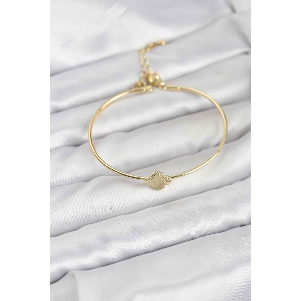 Yonca Model Gold Renk Kadın Bileklik - TJ-BB8232