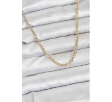 CM Gold Renk Pirinç Halkalı Model Kadın Kolye - TJ-BKO10914