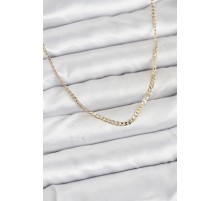 CM 14K Gold Renk Pirinç Zincir Model Kadın Kolye - TJ-BKO10917