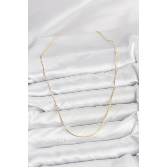 CM 14K Gold Renk Yılan Zincir Model Kadın Kolye - TJ-BKO10922