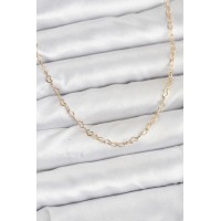 CM 14K Gold Renk Kalp Zincirli Kadın Kolye TJ-BKO10924