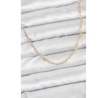 CM 14K Gold Renk Kalp Zincirli Kadın Kolye - TJ-BKO10924