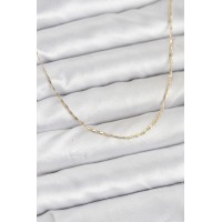 CM 14K Gold Renk Kesme Model 60 cm Kadın Kolye TJ-BKO10931