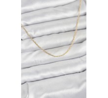 CM 14K Gold Renk Burgu Model 60 cm Kadın Kolye - TJ-BKO10932