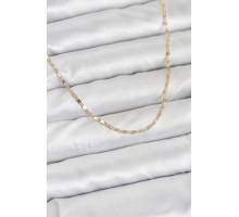 CM 14K Gold Renk Ezme Zincir Model 60 cm Kadın Kolye - TJ-BKO10933