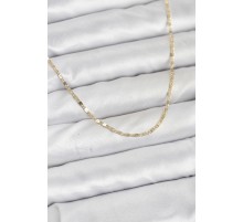 CM 14K Gold Renk Ezme Zincir Model 60 cm Kadın Kolye - TJ-BKO10933